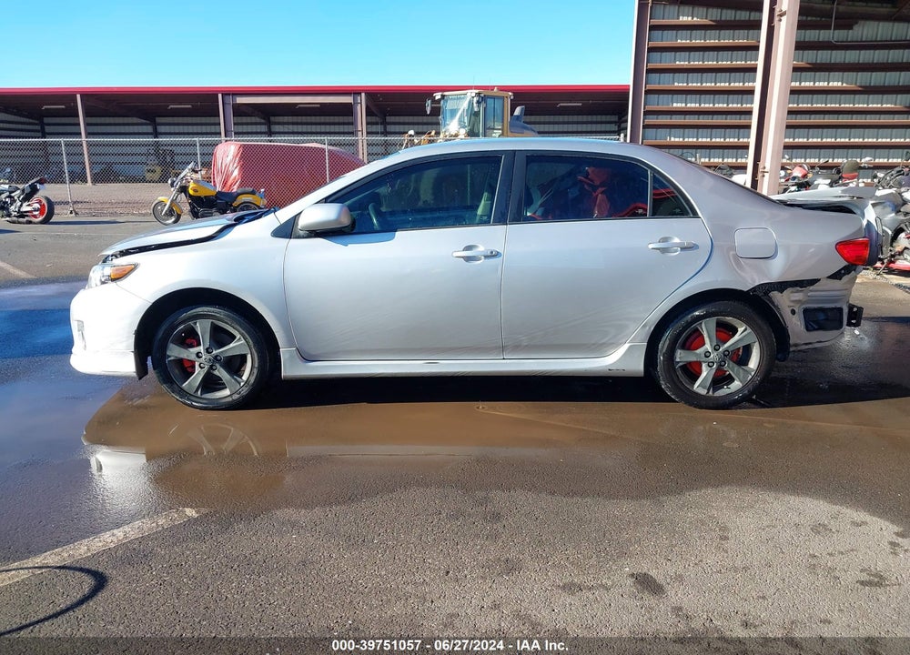 2011 TOYOTA COROLLA S VIN: 2T1BU4EE4BC701531