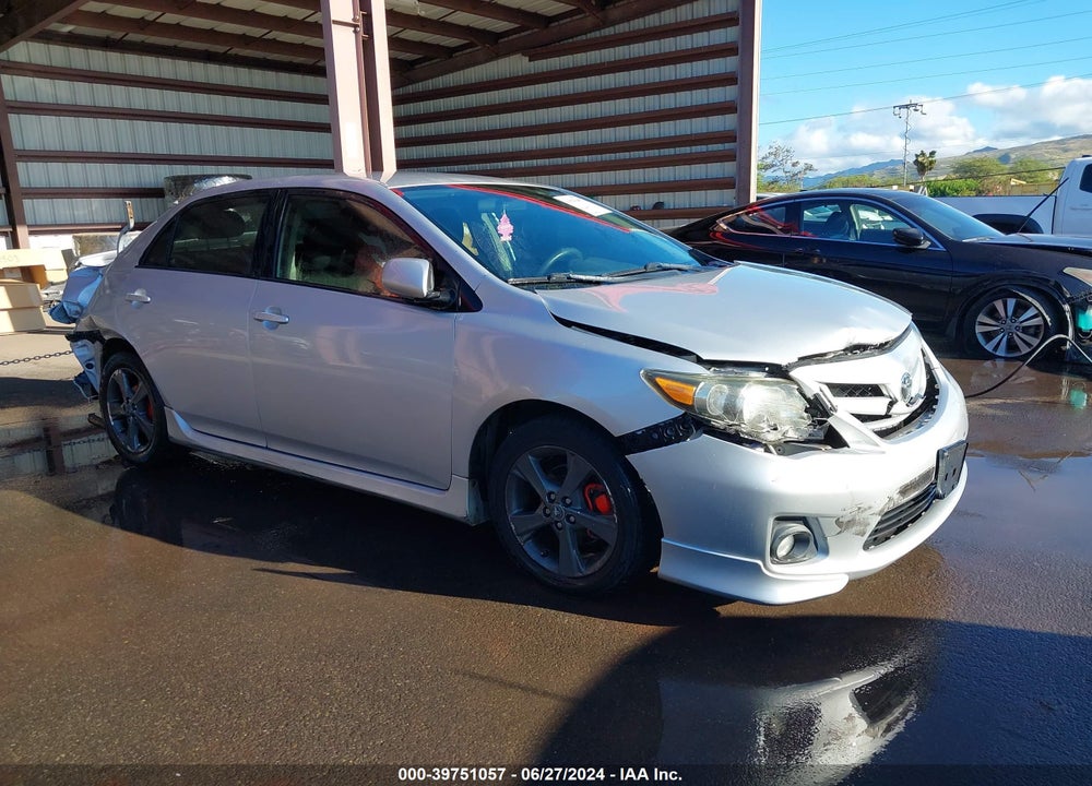 2011 TOYOTA COROLLA S VIN: 2T1BU4EE4BC701531