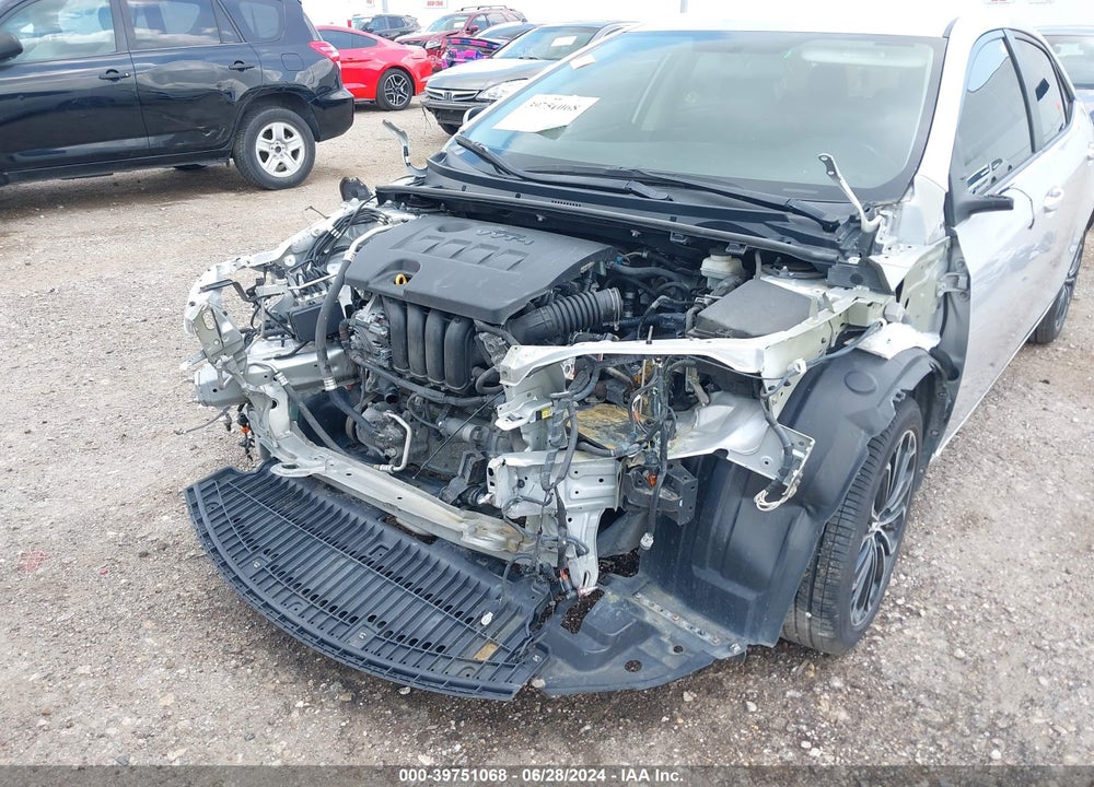 2015 TOYOTA COROLLA S PLUS VIN: 2T1BURHE1FC308827