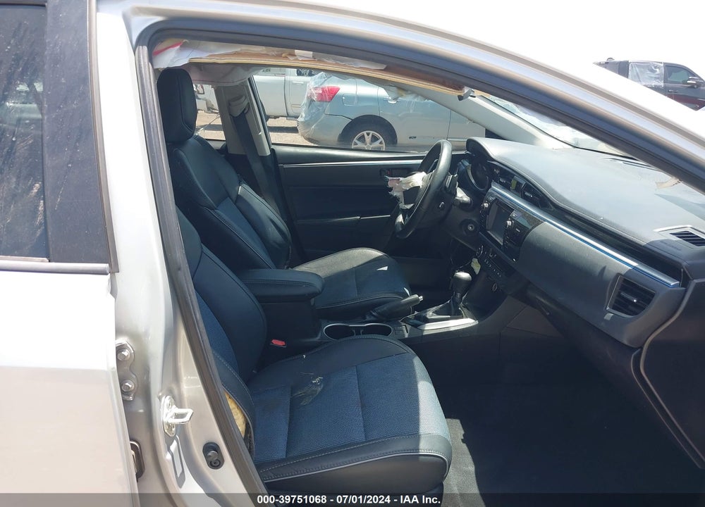2015 TOYOTA COROLLA S PLUS VIN: 2T1BURHE1FC308827