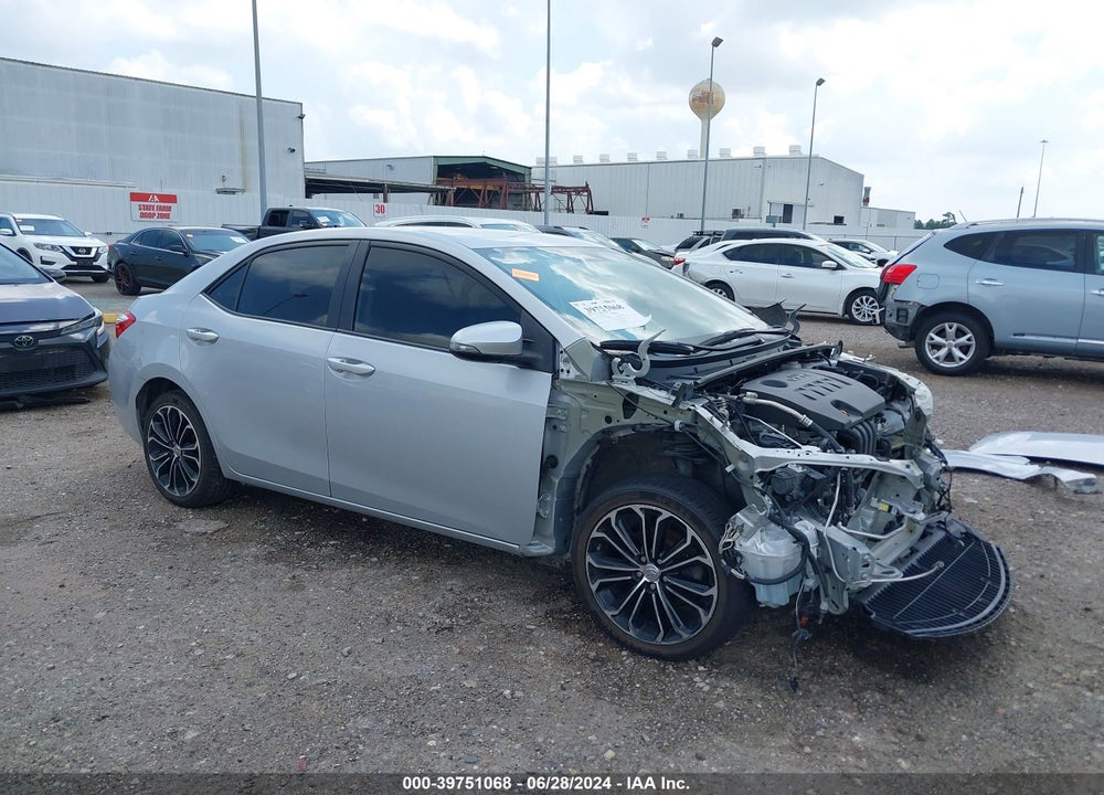 2015 TOYOTA COROLLA S PLUS VIN: 2T1BURHE1FC308827