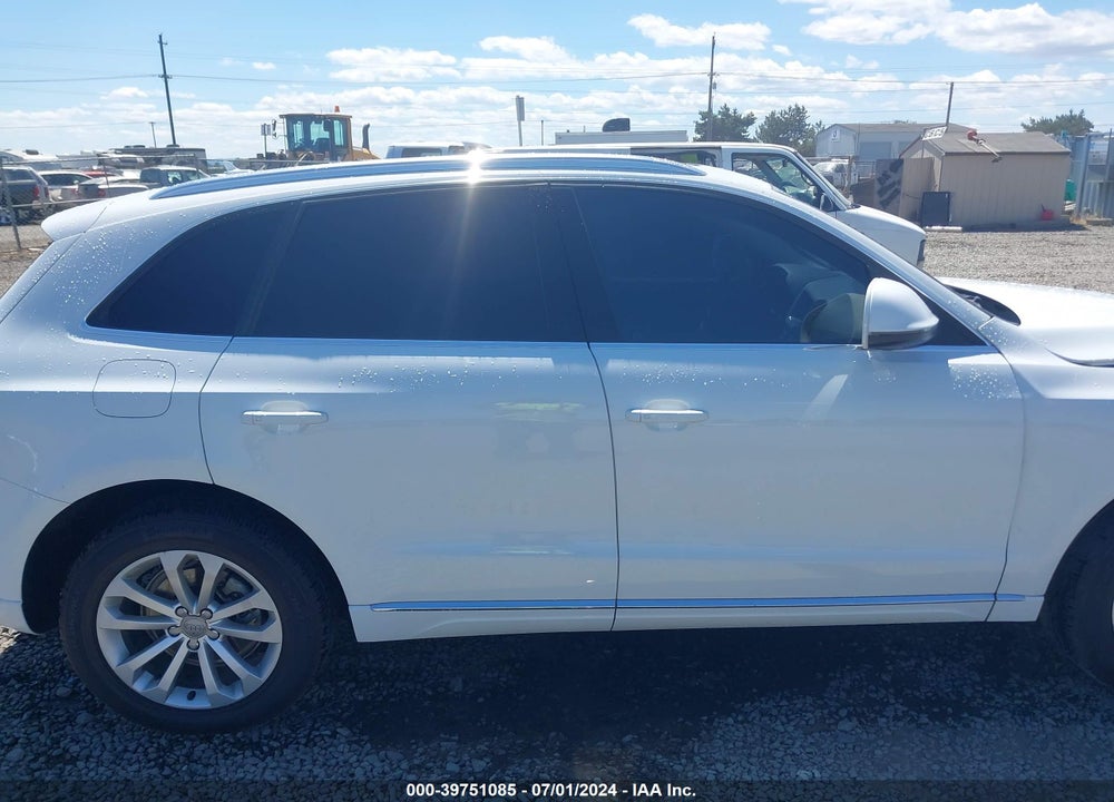 2013 AUDI Q5 2.0T PREMIUM VIN: WA1LFAFP1DA102164