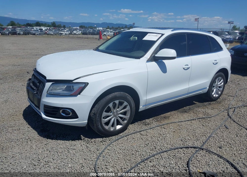2013 AUDI Q5 2.0T PREMIUM VIN: WA1LFAFP1DA102164