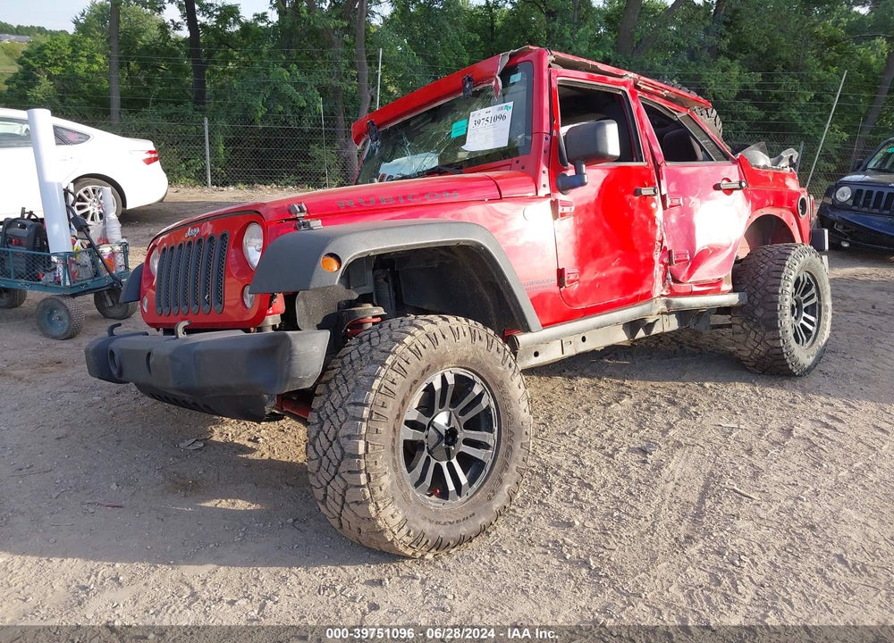 2014 JEEP WRANGLER UNLIMITED RUBICON VIN: 1C4BJWFG4EL227341