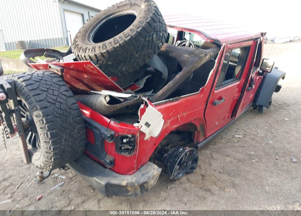 2014 JEEP WRANGLER UNLIMITED RUBICON VIN: 1C4BJWFG4EL227341