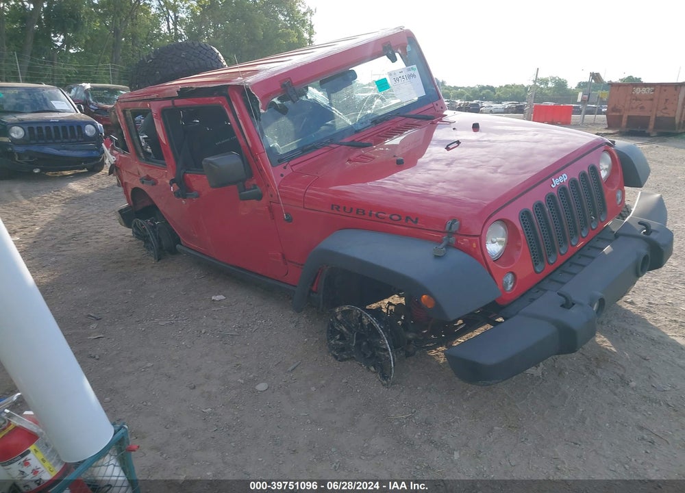 2014 JEEP WRANGLER UNLIMITED RUBICON VIN: 1C4BJWFG4EL227341