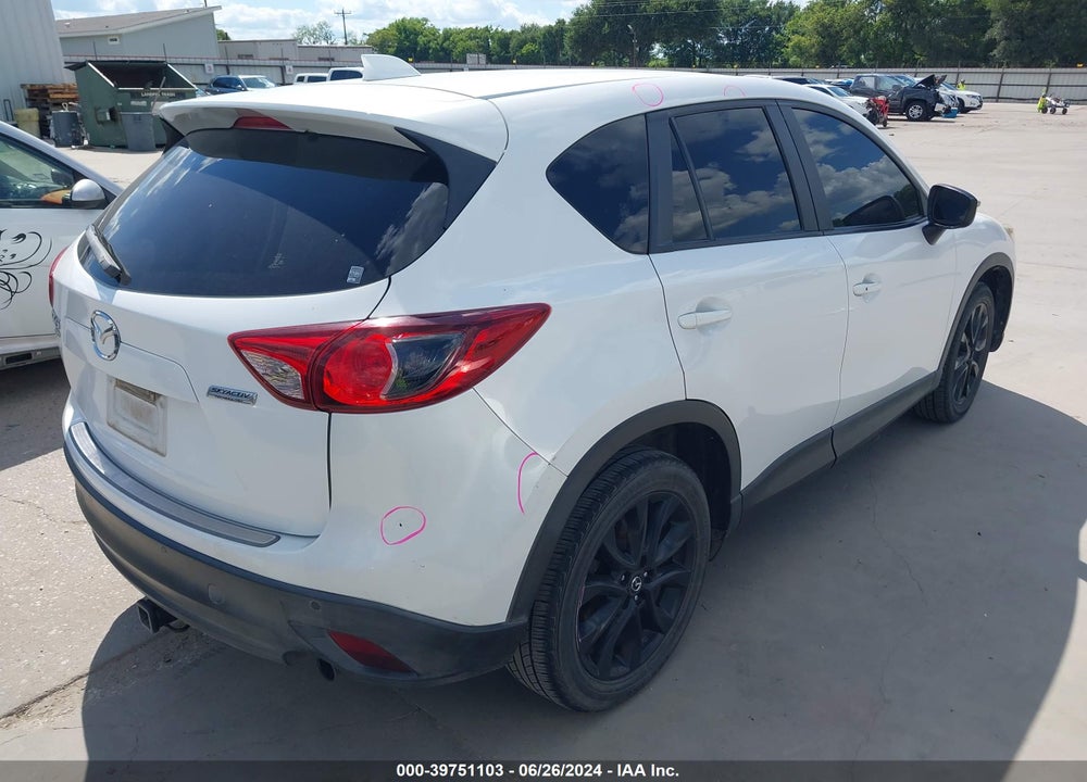 2015 MAZDA CX-5 GRAND TOURING VIN: JM3KE4DY1F0500766