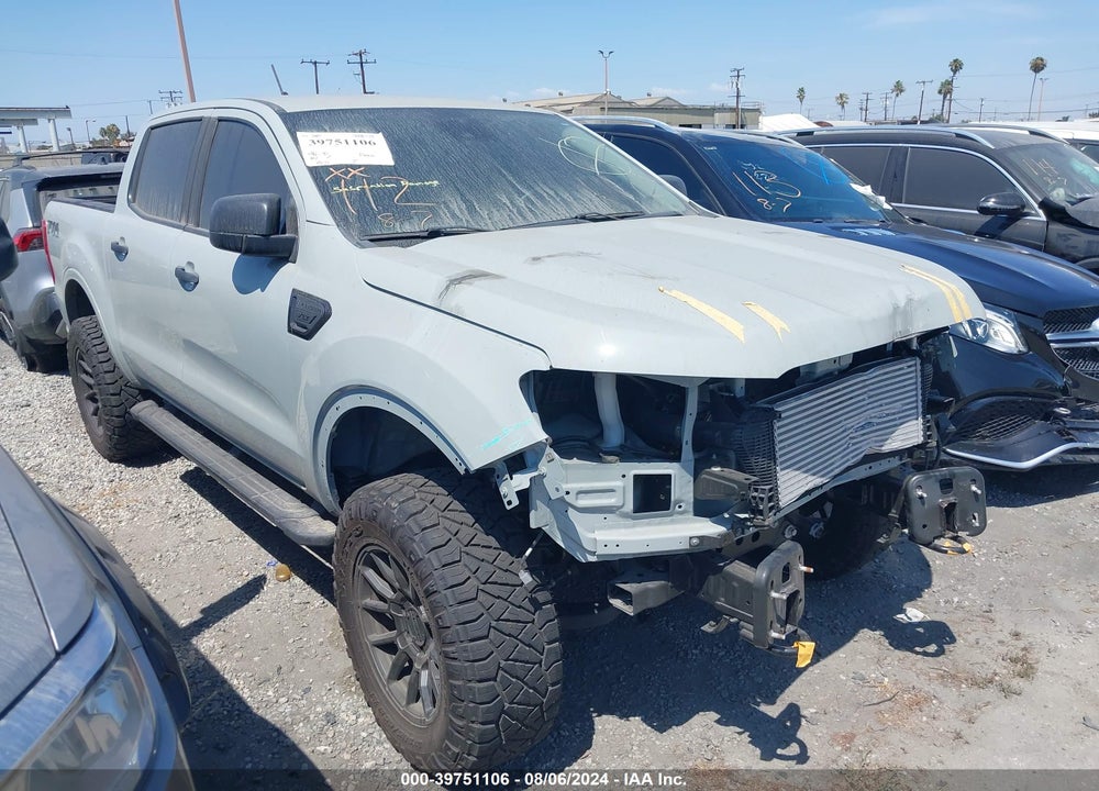 2022 FORD RANGER XLT VIN: 1FTER4FH8NLD00648