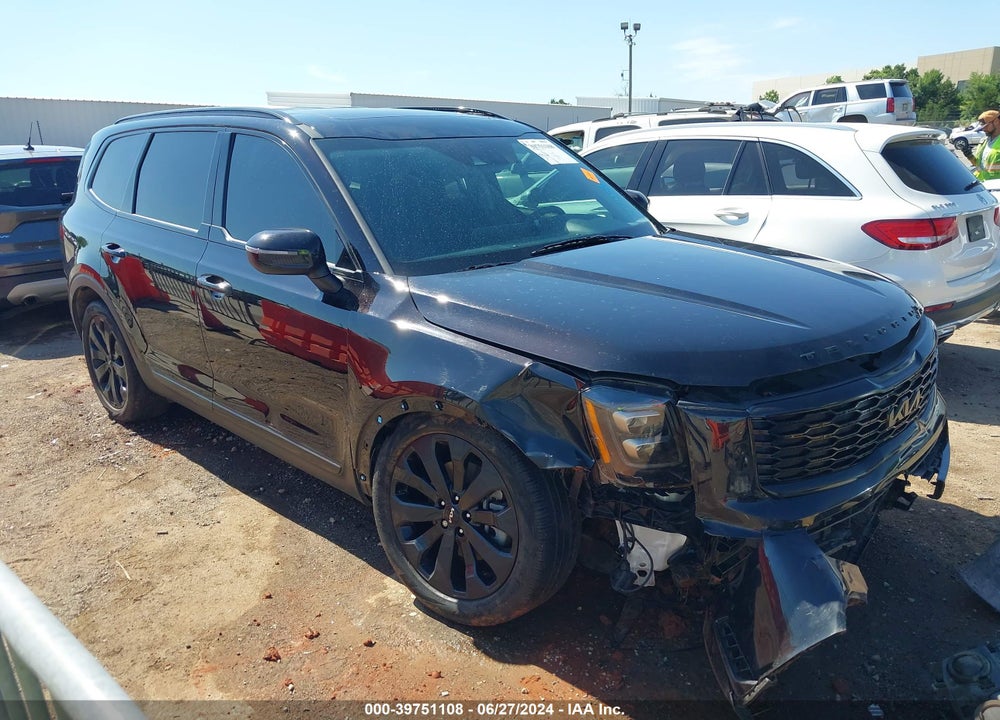 2022 KIA TELLURIDE EX VIN: 5XYP34HC9NG293300