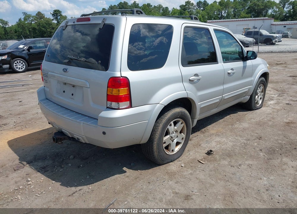2005 FORD ESCAPE LIMITED VIN: 1FMCU94175KA72538