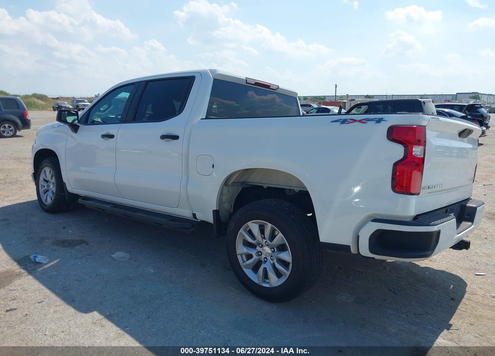 2021 CHEVROLET SILVERADO 1500 CUSTOM VIN: 3GCPYBEK1MG397605