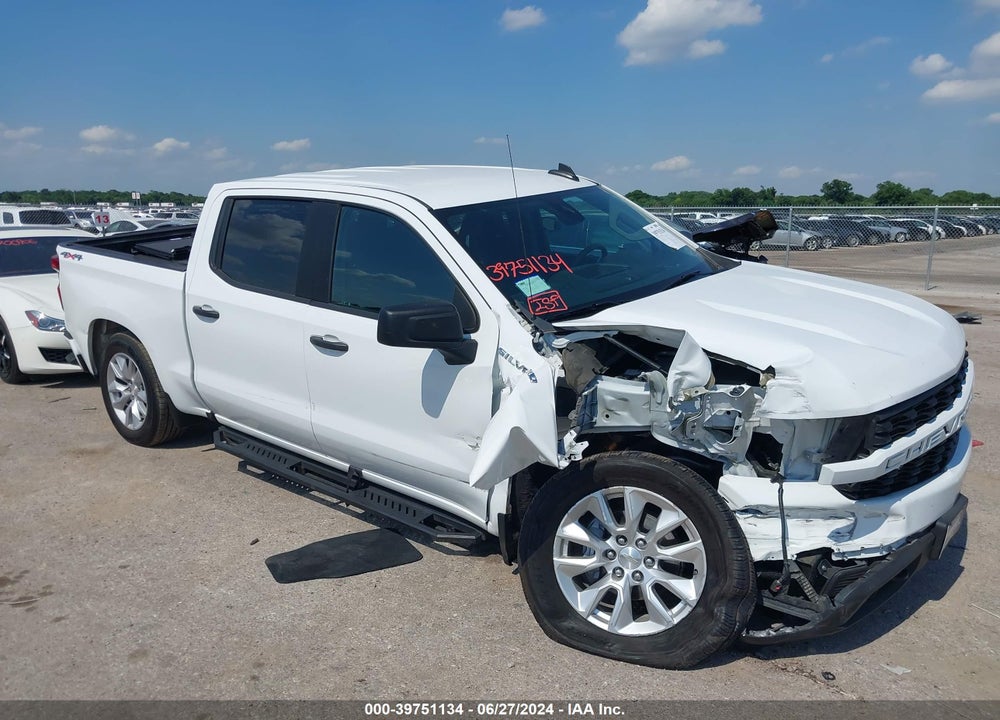 2021 CHEVROLET SILVERADO 1500 CUSTOM VIN: 3GCPYBEK1MG397605