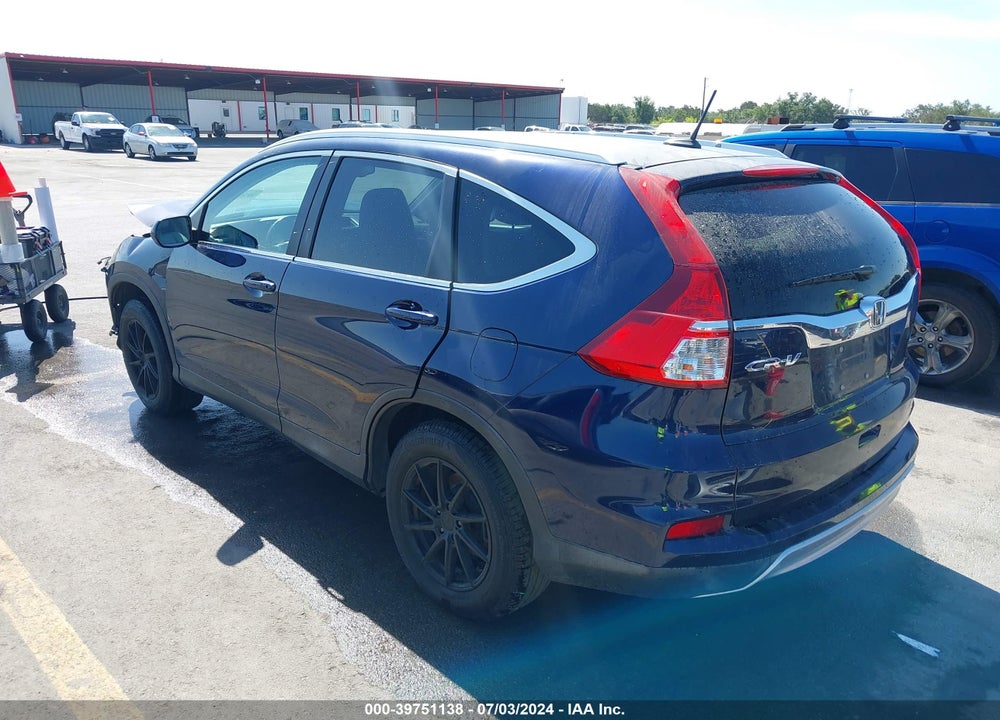 2015 HONDA CR-V EX-L VIN: 2HKRM3H77FH509612