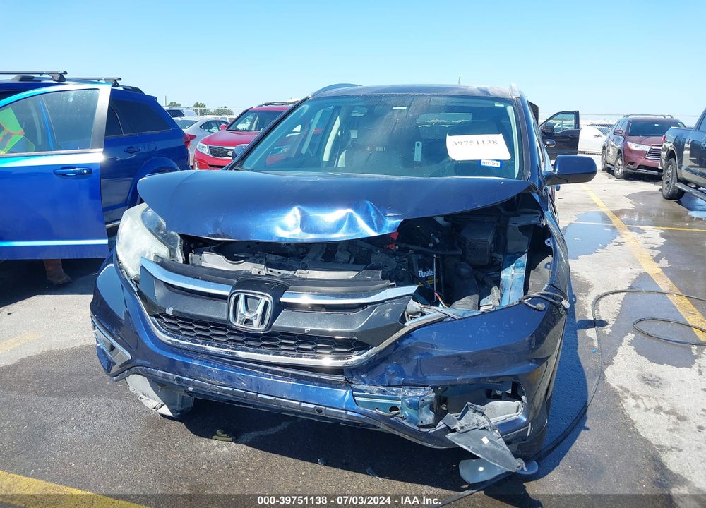 2015 HONDA CR-V EX-L VIN: 2HKRM3H77FH509612