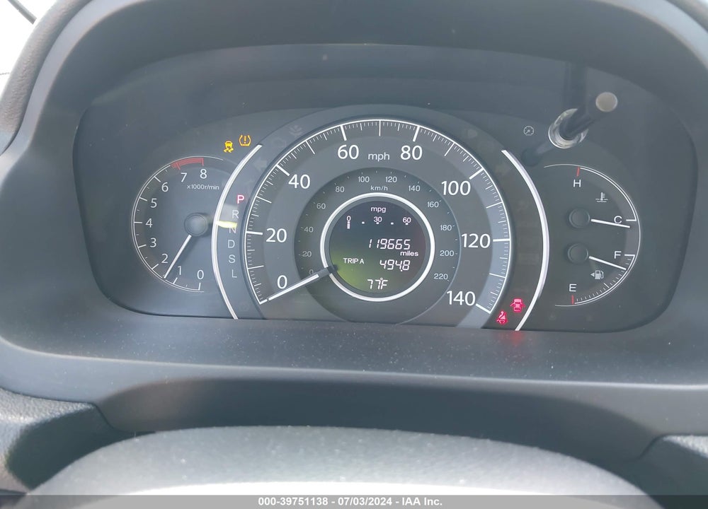 2015 HONDA CR-V EX-L VIN: 2HKRM3H77FH509612