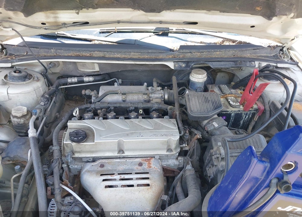 2004 MITSUBISHI GALANT VIN: 4A3AB46F94E075917
