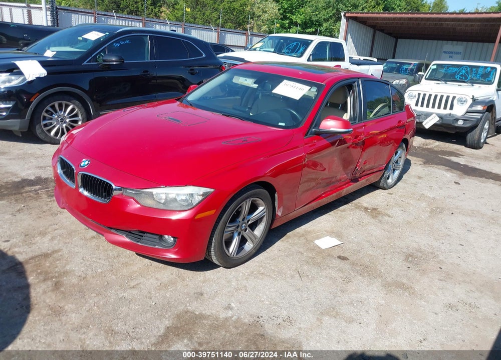 2012 BMW 328I VIN: WBA3A5C51CF344563