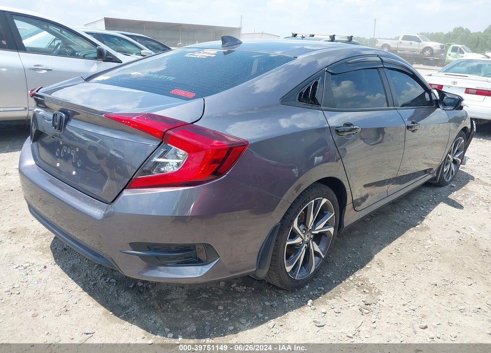 2020 HONDA CIVIC TOURING VIN: 19XFC1F98LE020151