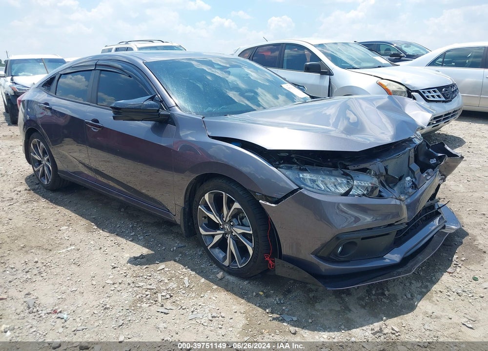 2020 HONDA CIVIC TOURING VIN: 19XFC1F98LE020151