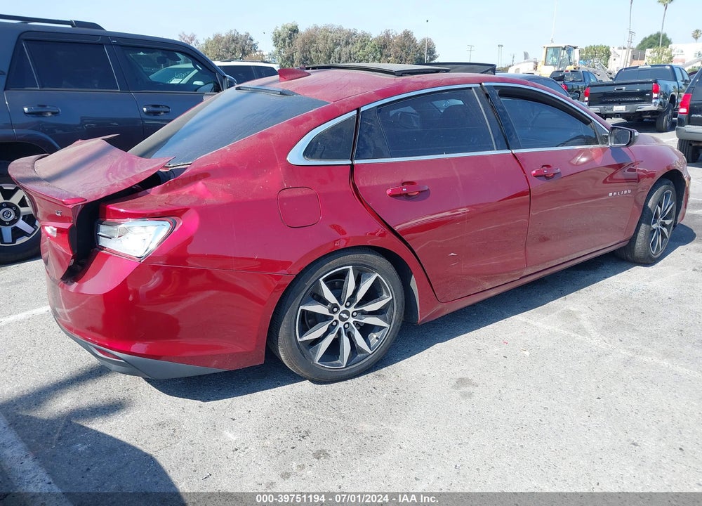 2018 CHEVROLET MALIBU LT VIN: 1G1ZD5ST4JF117281