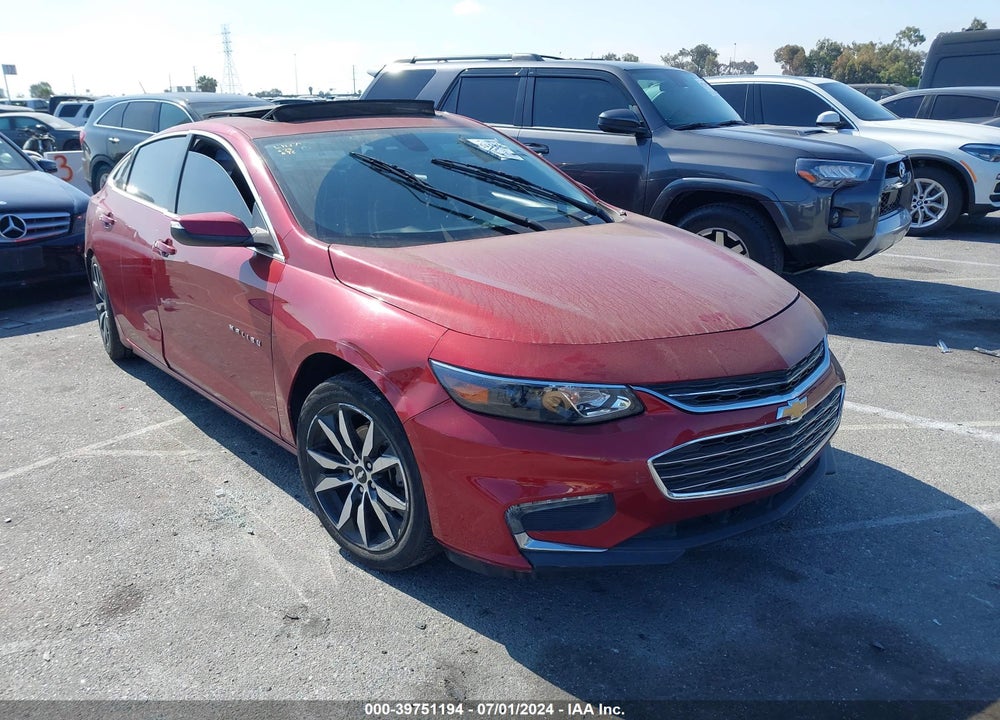 2018 CHEVROLET MALIBU LT VIN: 1G1ZD5ST4JF117281