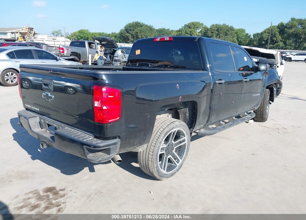 2018 CHEVROLET SILVERADO 1500 CUSTOM VIN: 3GCPCPEC9JG197698