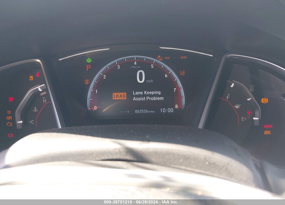 2019 HONDA CIVIC SPORT VIN: 19XFC2F86KE212969