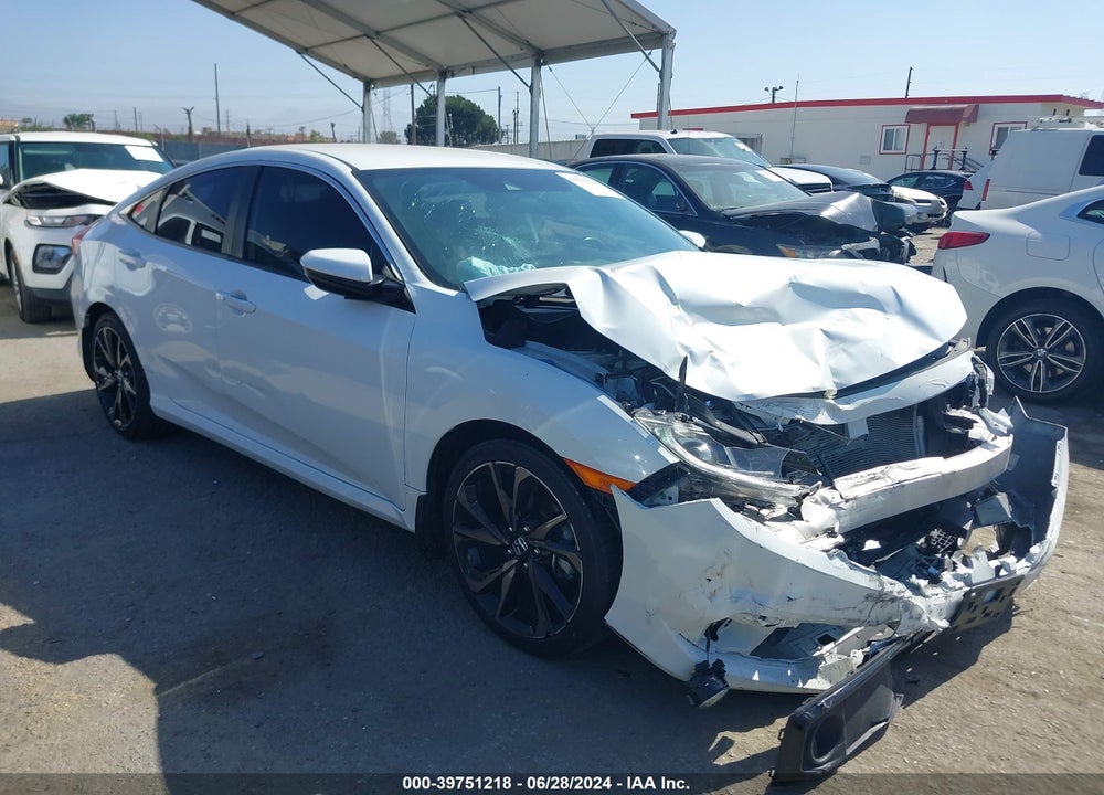 2019 HONDA CIVIC SPORT VIN: 19XFC2F86KE212969