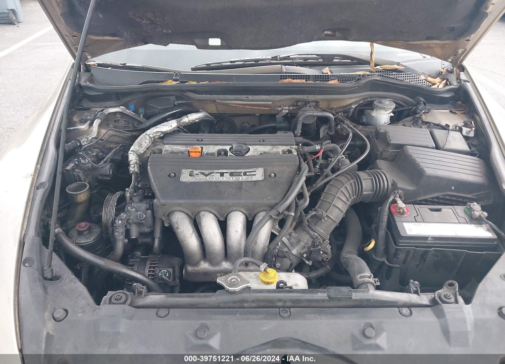 2003 HONDA ACCORD 2.4 LX VIN: 1HGCM56413A117398