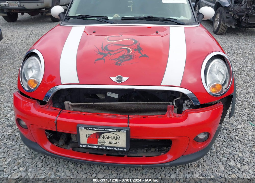 2013 MINI HARDTOP COOPER VIN: WMWSU3C5XDT372193