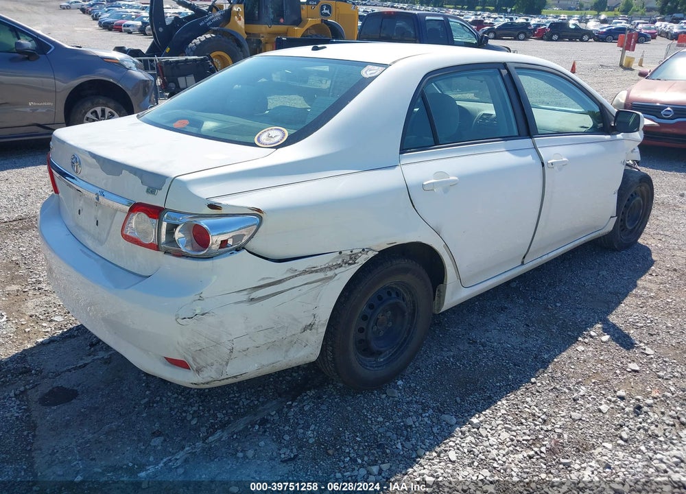 2011 TOYOTA COROLLA LE VIN: JTDBU4EE4BJ089772