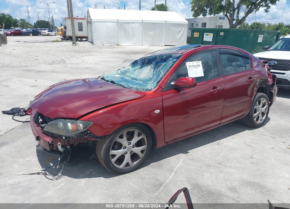 2009 MAZDA 3 I VIN: JM1BK32FX91203958