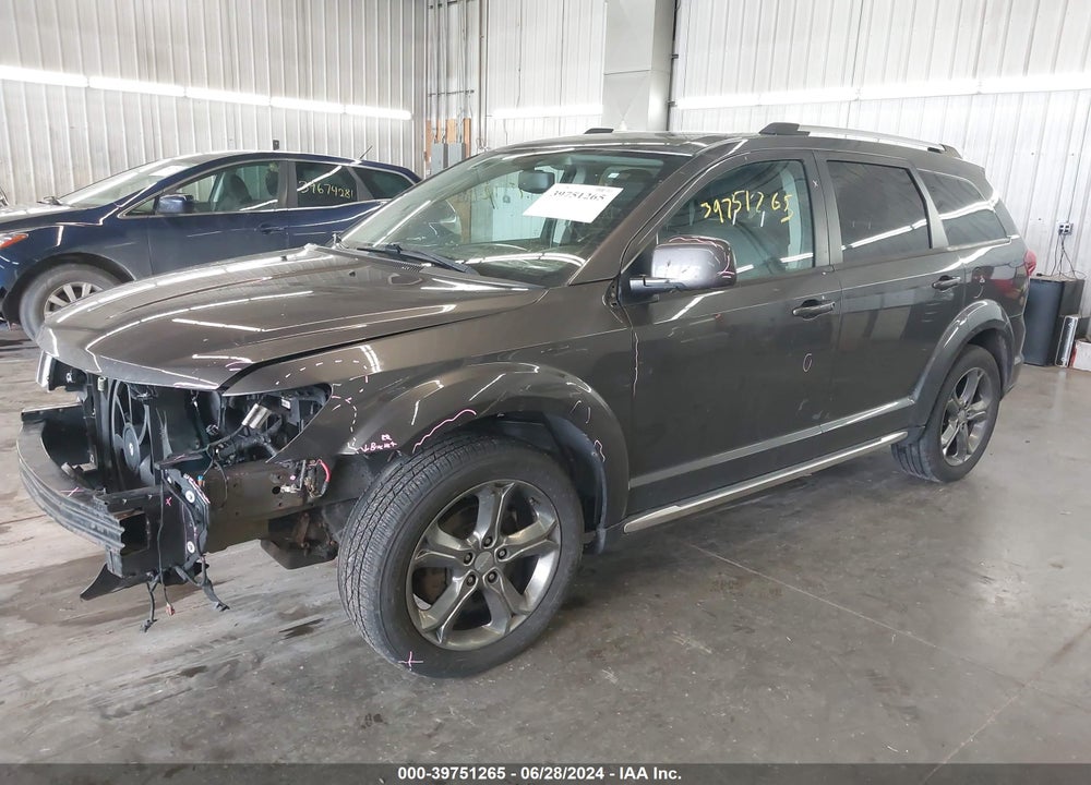 2016 DODGE JOURNEY CROSSROAD PLUS VIN: 3C4PDDGG8GT243906