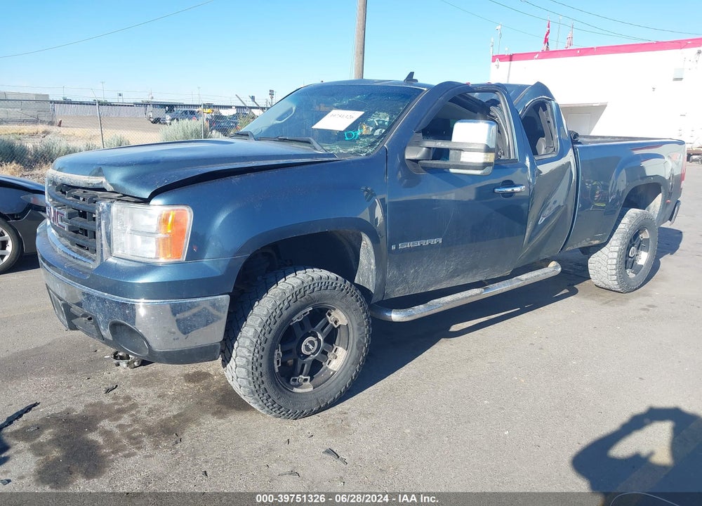 2008 GMC SIERRA 1500 SLT VIN: 1GTEK19J18Z255992