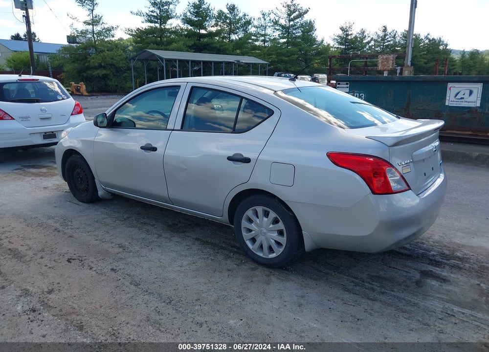2013 NISSAN VERSA 1.6 S+ VIN: 3N1CN7AP4DL891215