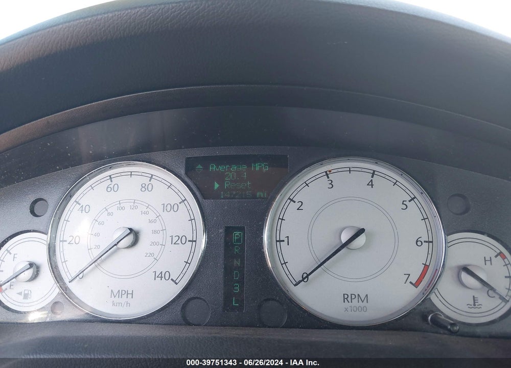 2006 CHRYSLER 300 TOURING VIN: 2C3KA53G06H125102