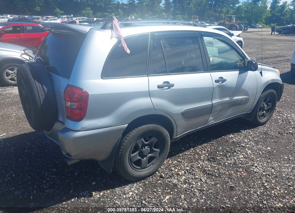 2005 TOYOTA RAV4 VIN: JTEHD20V250037472