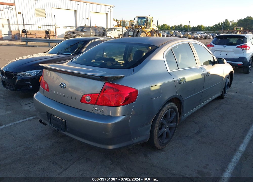 2005 INFINITI G35 VIN: JNKCV51E55M207746