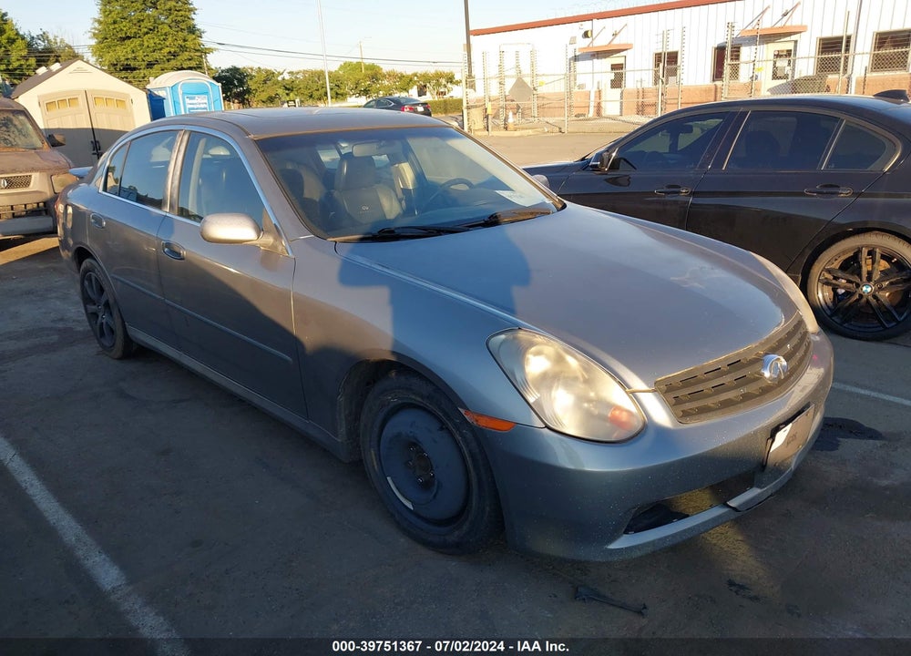 2005 INFINITI G35 VIN: JNKCV51E55M207746