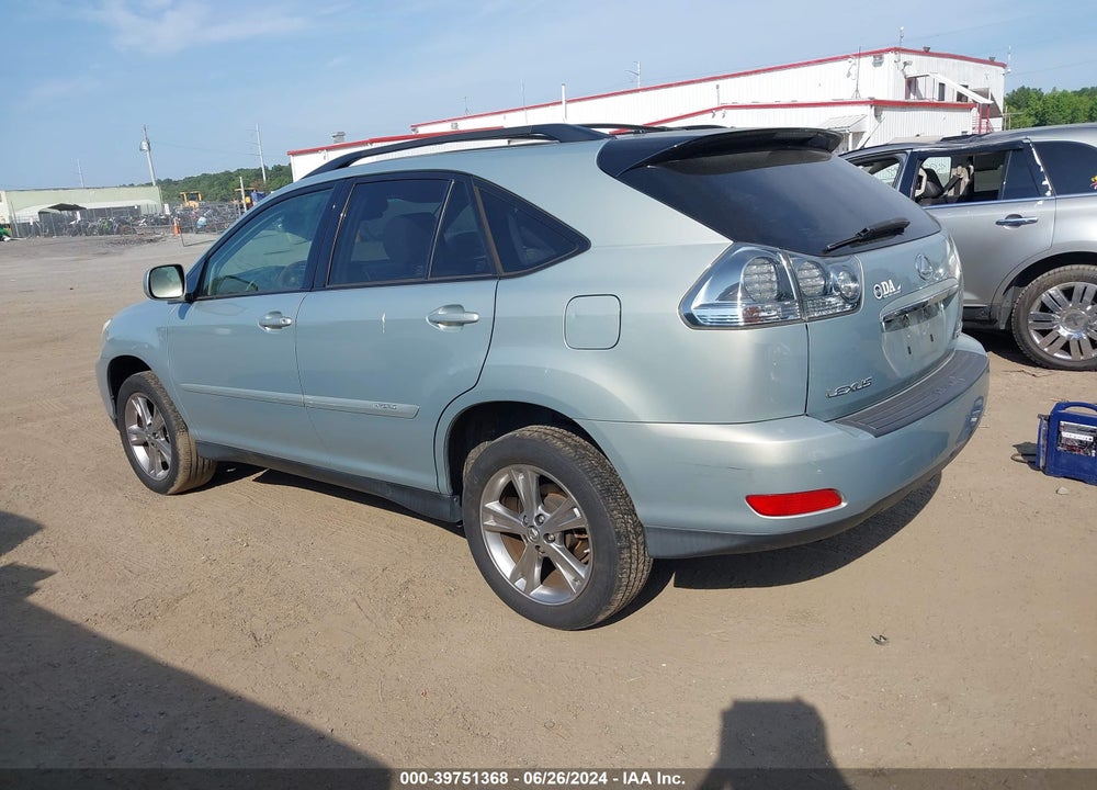 2007 LEXUS RX 400H VIN: JTJHW31U072029367