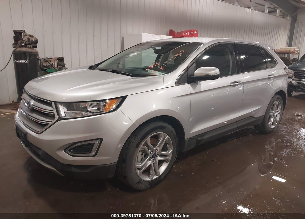 2016 FORD EDGE TITANIUM VIN: 2FMPK4K99GBB58711