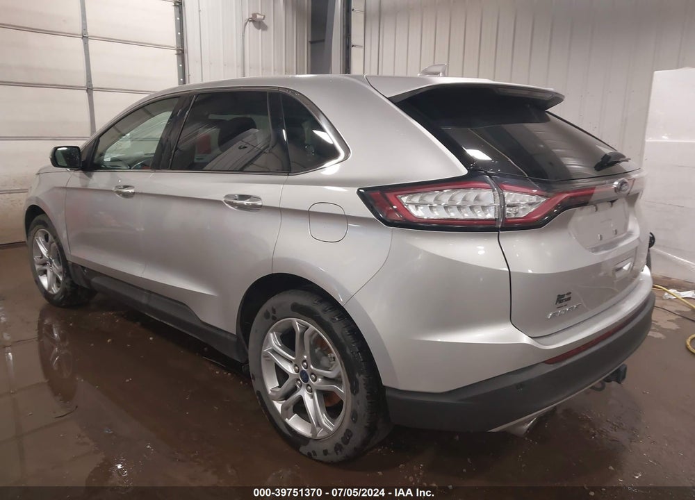 2016 FORD EDGE TITANIUM VIN: 2FMPK4K99GBB58711