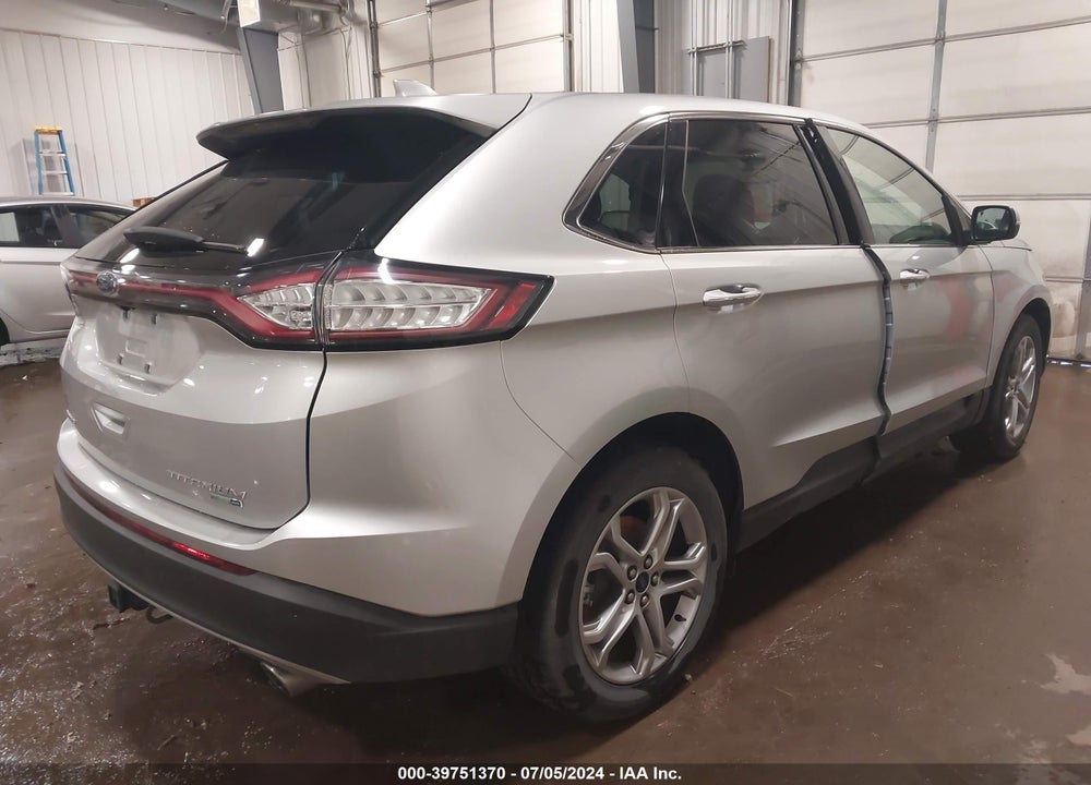 2016 FORD EDGE TITANIUM VIN: 2FMPK4K99GBB58711