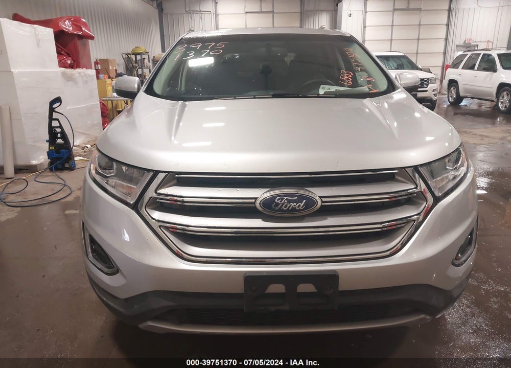 2016 FORD EDGE TITANIUM VIN: 2FMPK4K99GBB58711