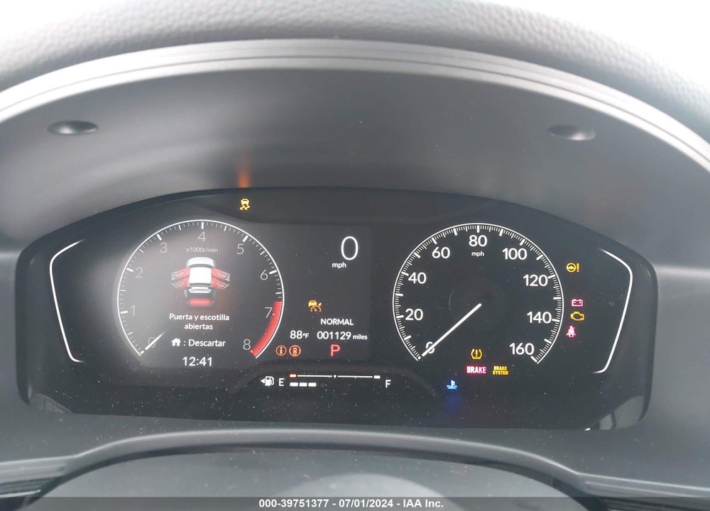 2024 HONDA CIVIC SPORT VIN: 19XFL2H89RE027595