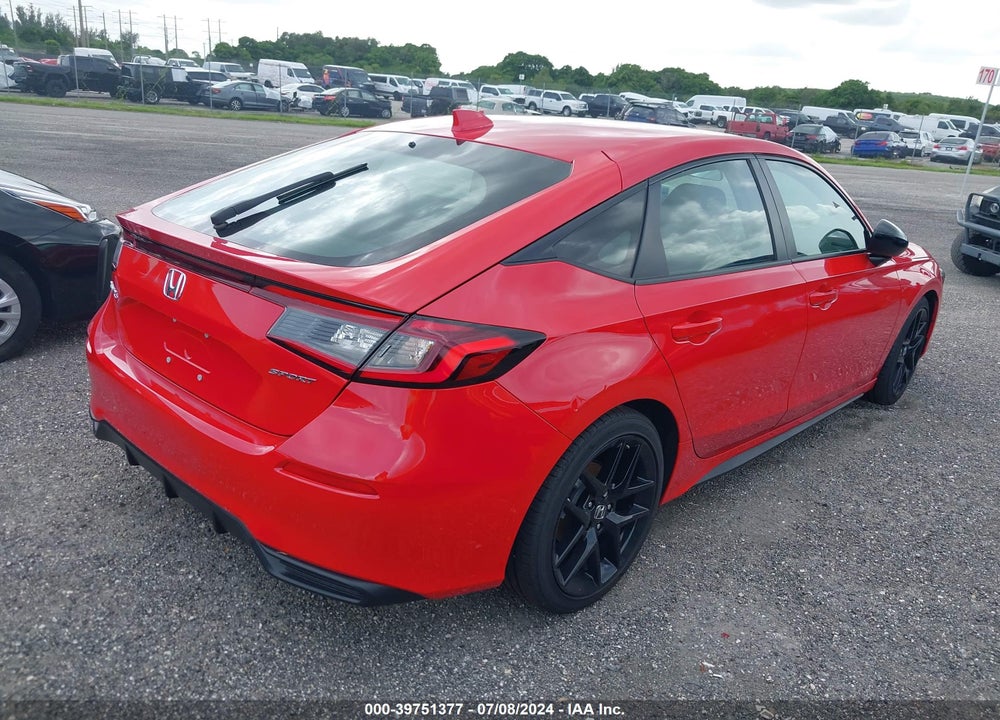 2024 HONDA CIVIC SPORT VIN: 19XFL2H89RE027595
