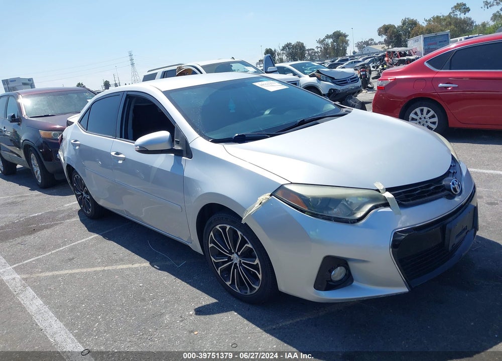 2016 TOYOTA COROLLA S PLUS VIN: 5YFBURHE0GP410914