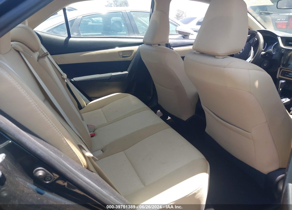2018 TOYOTA COROLLA LE VIN: 5YFBURHEXJP776497