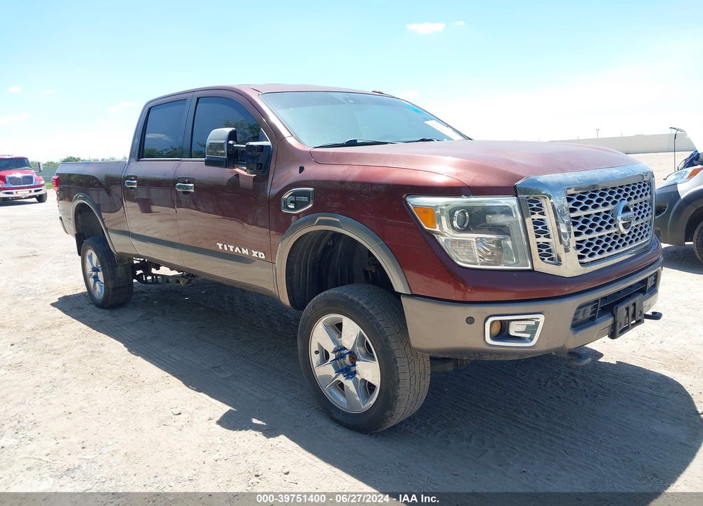 2016 NISSAN TITAN XD PLATINUM RESERVE DIESEL VIN: 1N6BA1F49GN515627