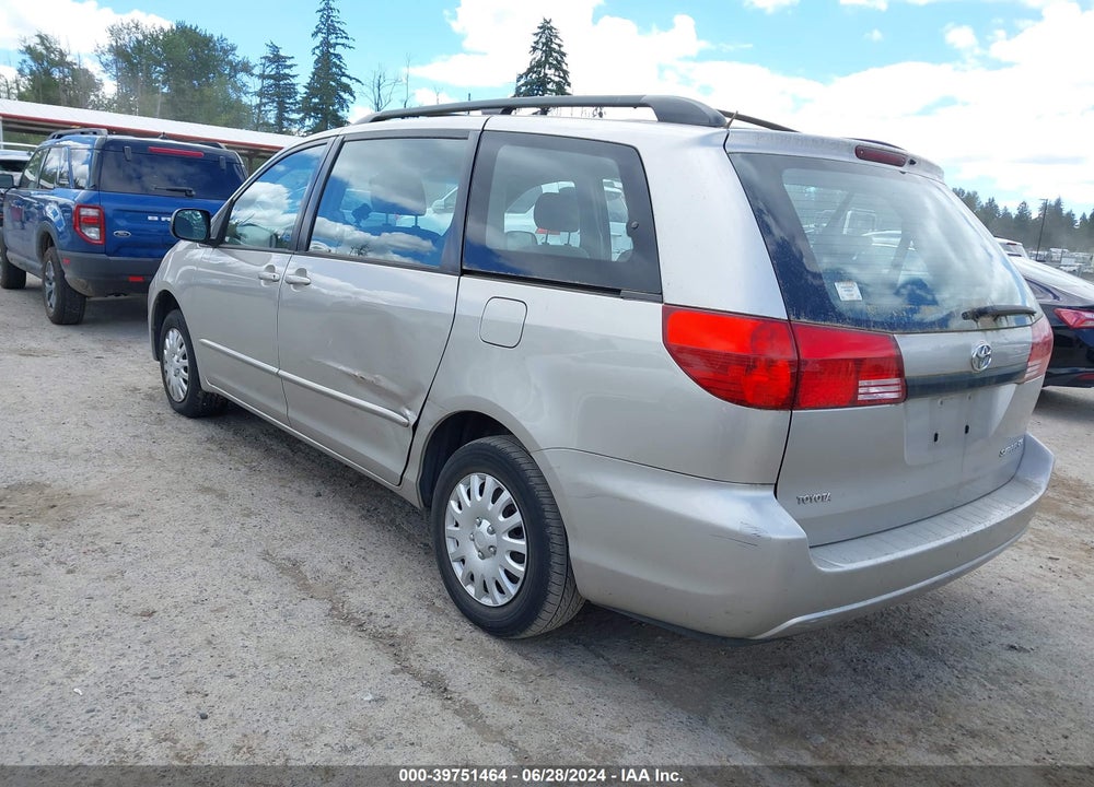 2004 TOYOTA SIENNA CE VIN: 5TDZA23C14S202841